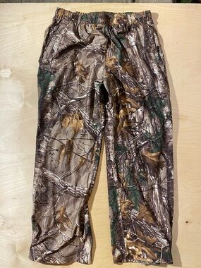 Guide Gear Camo Hunting Elastic-Waist Pants in Brown/Green XL (RE)
